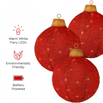 OrnaGlow™ Hanging LED Set