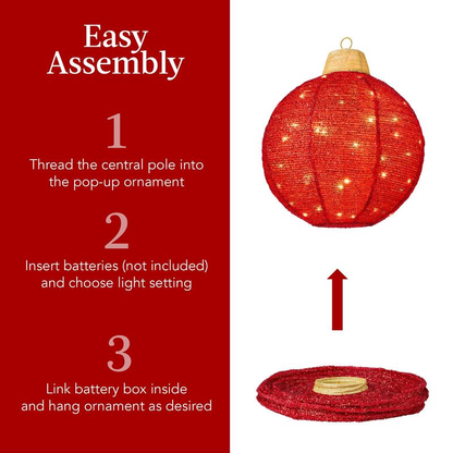 OrnaGlow™ Hanging LED Set